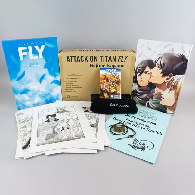 Attack on Titan Attack on Titan 35: Fly Collector&apos;s Box Set, (Paperback)